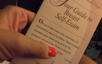City of Hope offers free pamphlets to those who need instruction in self breast examination.