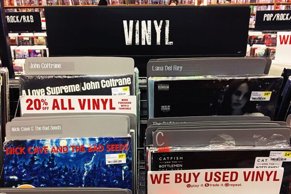 Second Spin shop, the vinyl section. (Jessica Pham)