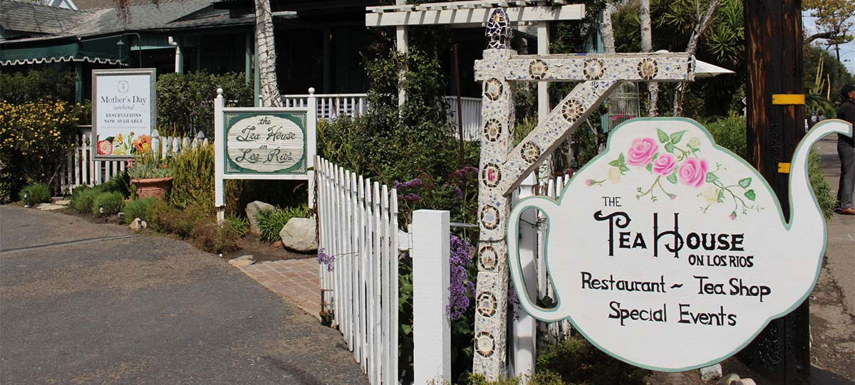 The Tea House on Los Rios location in San Juan Capistrano. (Celeste Espinoza)