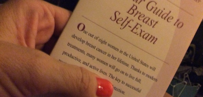 City of Hope offers free pamphlets to those who need instruction in self breast examination.