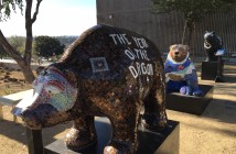 Ceramic bears show up on campus to celebrate diversity. Elizabeth Ortiz for Orange Appeal
