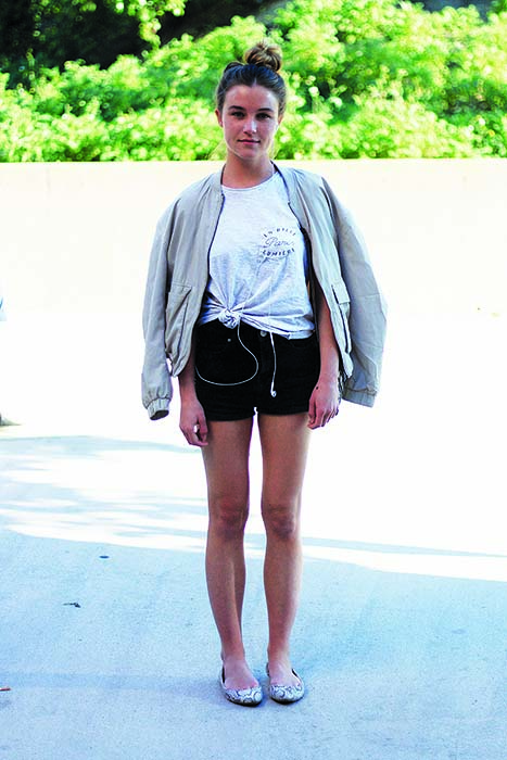 “Minimalism is really popular right now, right? I like simpler clothing items. I like the look of being coordinated and put together but at the same time not putting too much effort into it.” Torey Mulich