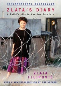Zlata's Diary by Zlata Filipovic. Book cover image by Penguin Books.