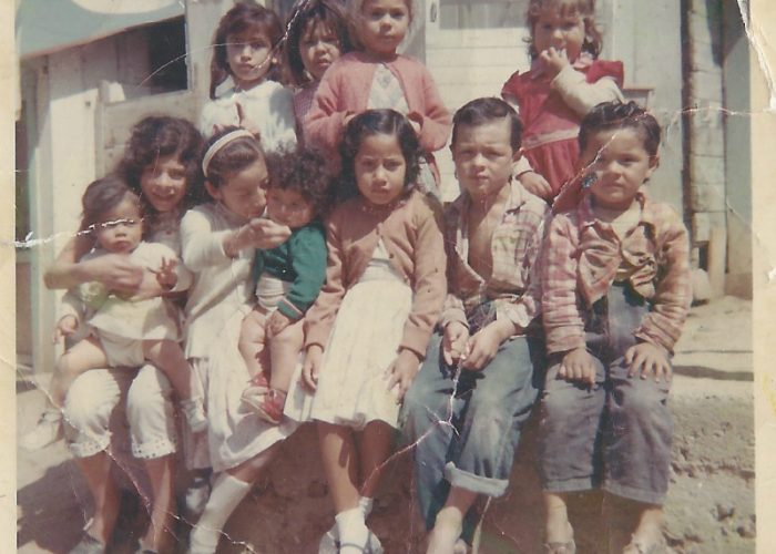 My mother. her brothers, and her sisters in Tijuana in 1959