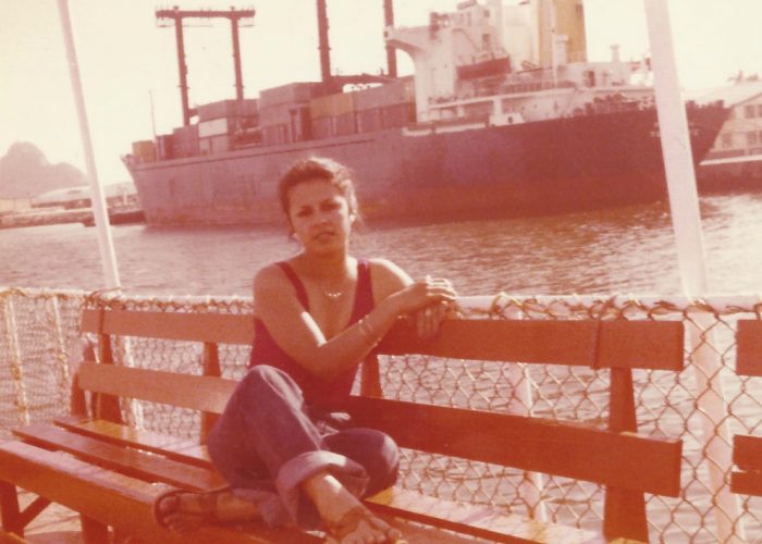 My mother on a cruise in Mazatlan, Mexico in 1978
