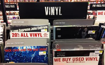 Second Spin shop, the vinyl section. (Jessica Pham)